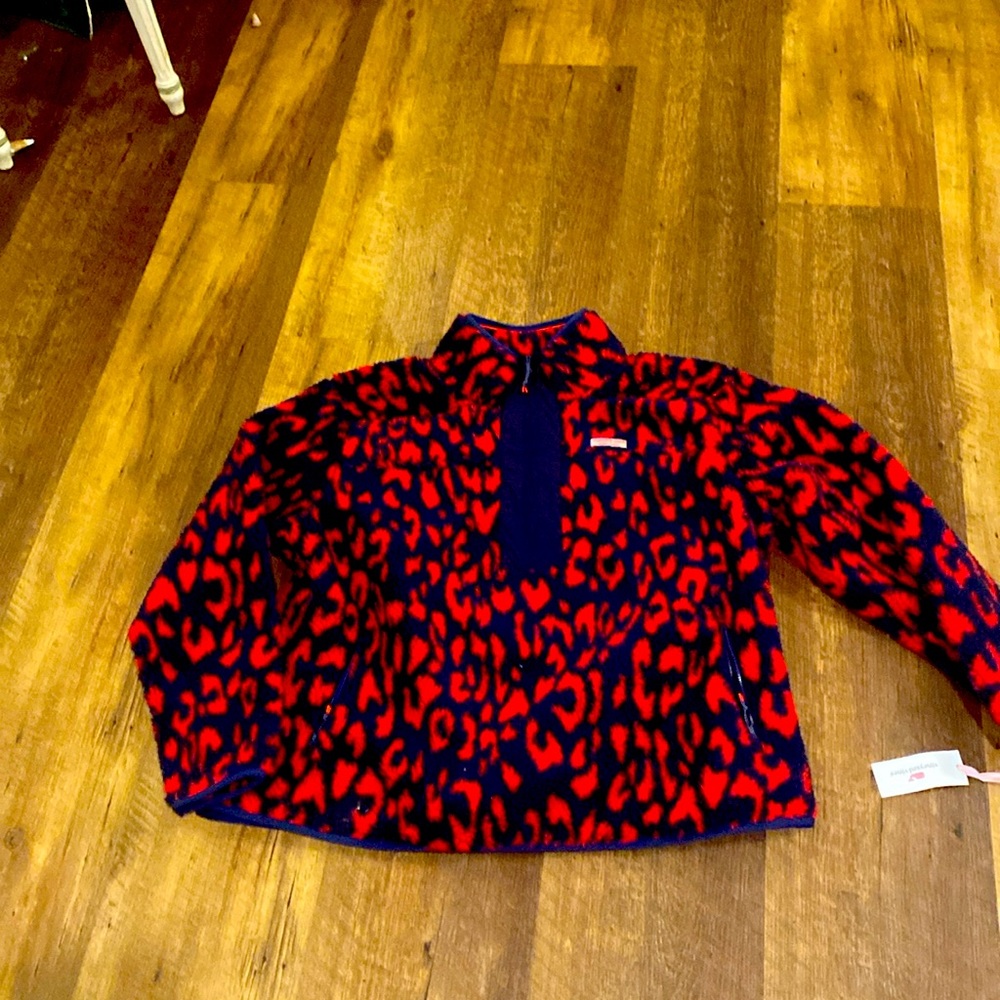 Vineyard Vines nwt xxl 1/4 Sherpa jacket